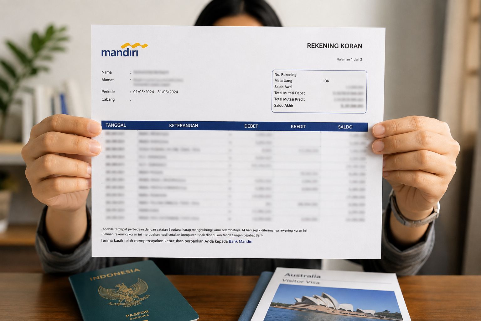 Rekening Koran Visa Australia: Berapa Saldo dan Berapa Bulan?