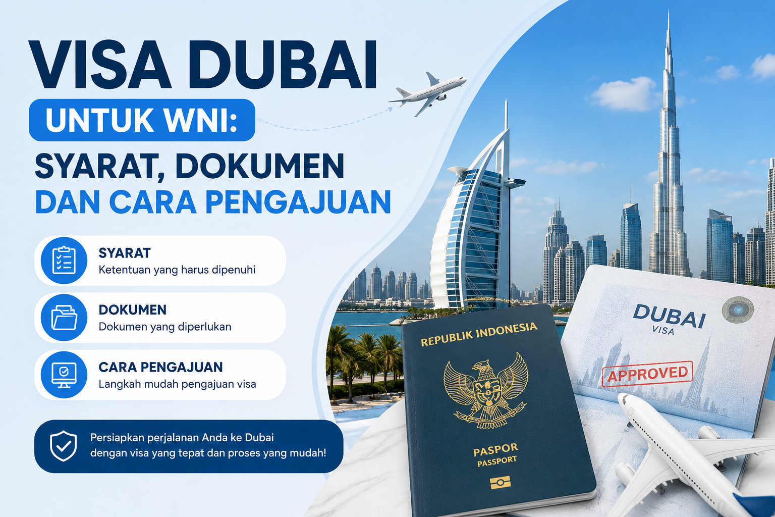 VISA DUBAI WNI : SYARAT,DOKUMEN, DAN CARA PENGAJUAN.