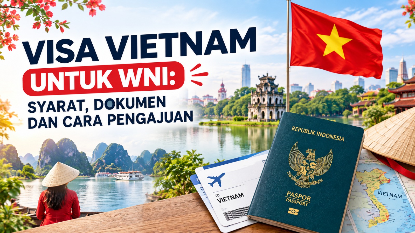 Visa Vietnam untuk WNI: Syarat, Dokumen, dan Cara Pengajuan